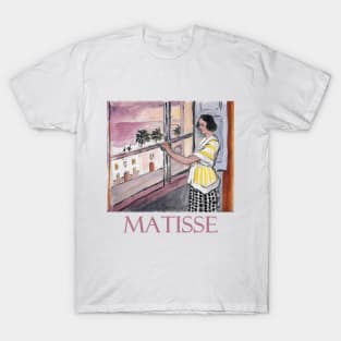 Young Woman at the Window, Sunset (1921) by Henri Matisse T-Shirt